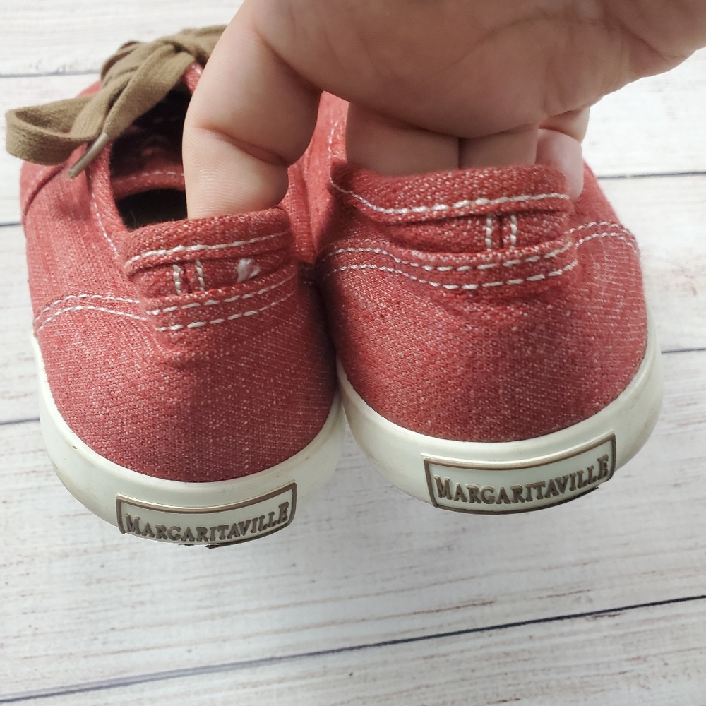 Margaritaville flat sneakers, faded red 7.5 - Picture 6 of 7